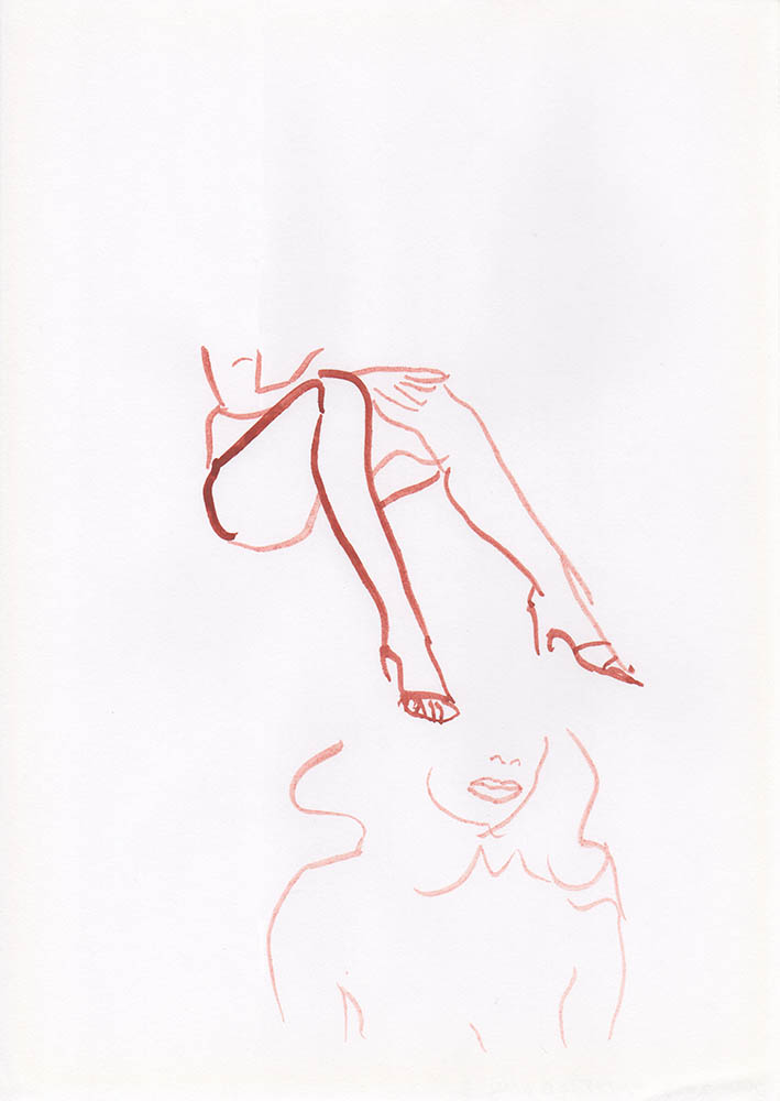 Carolin von den Benken drawing